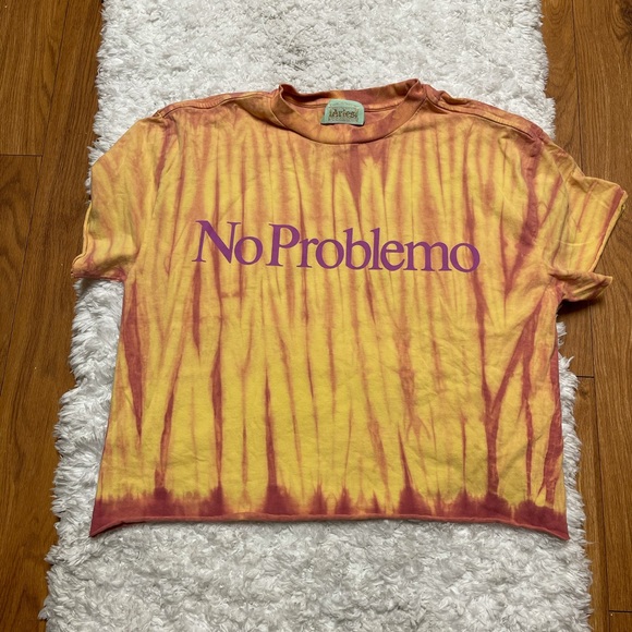 ARIES NO PROBLEMO TIE DYE T-SHIRT - Picture 11 of 12